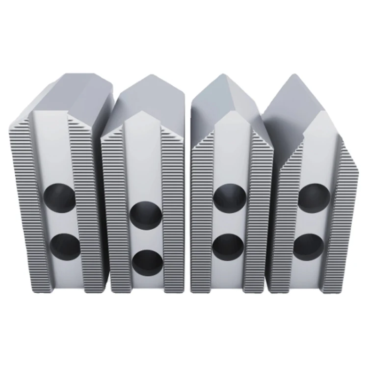 Hydraulic Chuck Three-jaw Hydraulic Live Jaws Heightened Thickened And Widened Soft Jaws 5 6 8 10-inch Extended Jaw Feet L