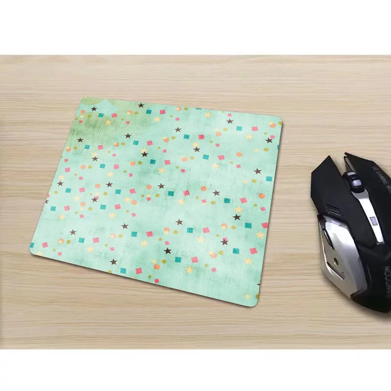 Small Size Simple Polka Dot Stripes Mousepad mice Desk Mats waterproof anti-slip  Mousepad  for children and ault