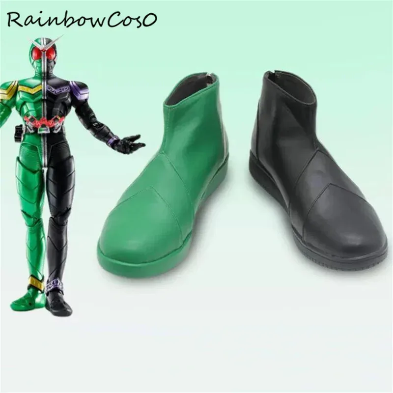 

Kamen Rider Double Cosplay Shoes Boots Game Anime Party Halloween Chritmas RainbowCos0W3920