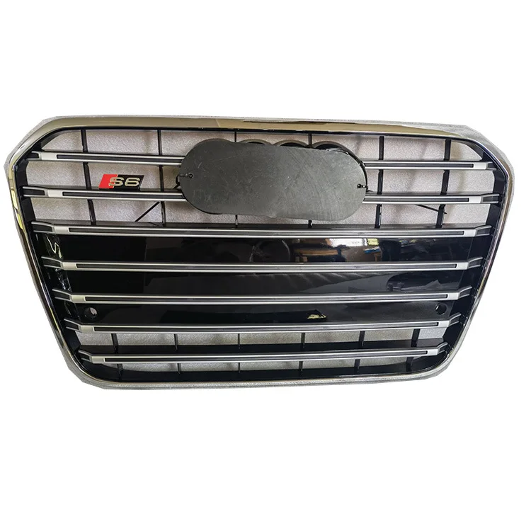 For Audi A6 2012-2015 C7 S6 Front bumper grille Racing grille 2012 2013 20