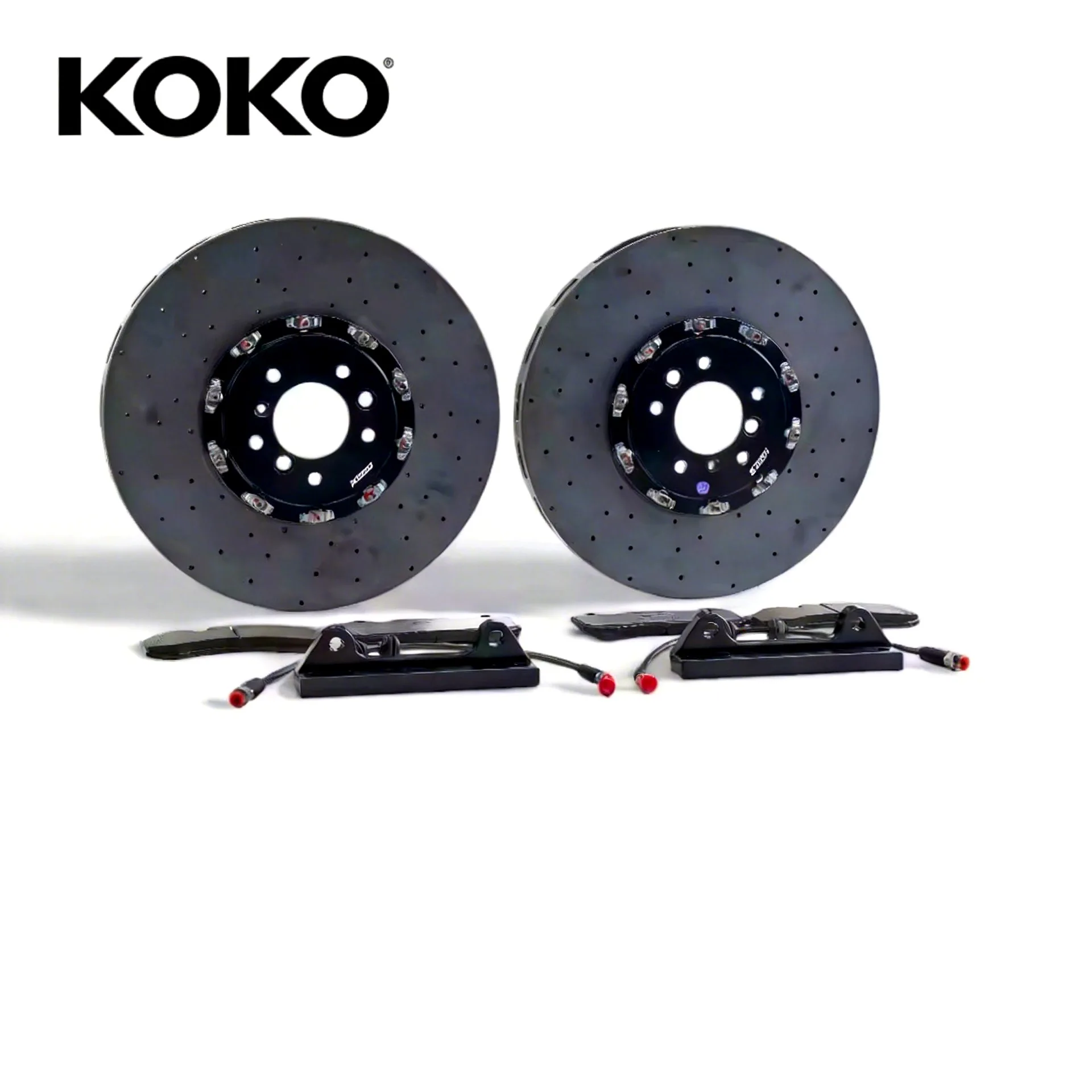 Koko Racing High Performance Carbon Ceramic Brake Disc Rotors Disk Brake Accessories For Kia Sorento XM