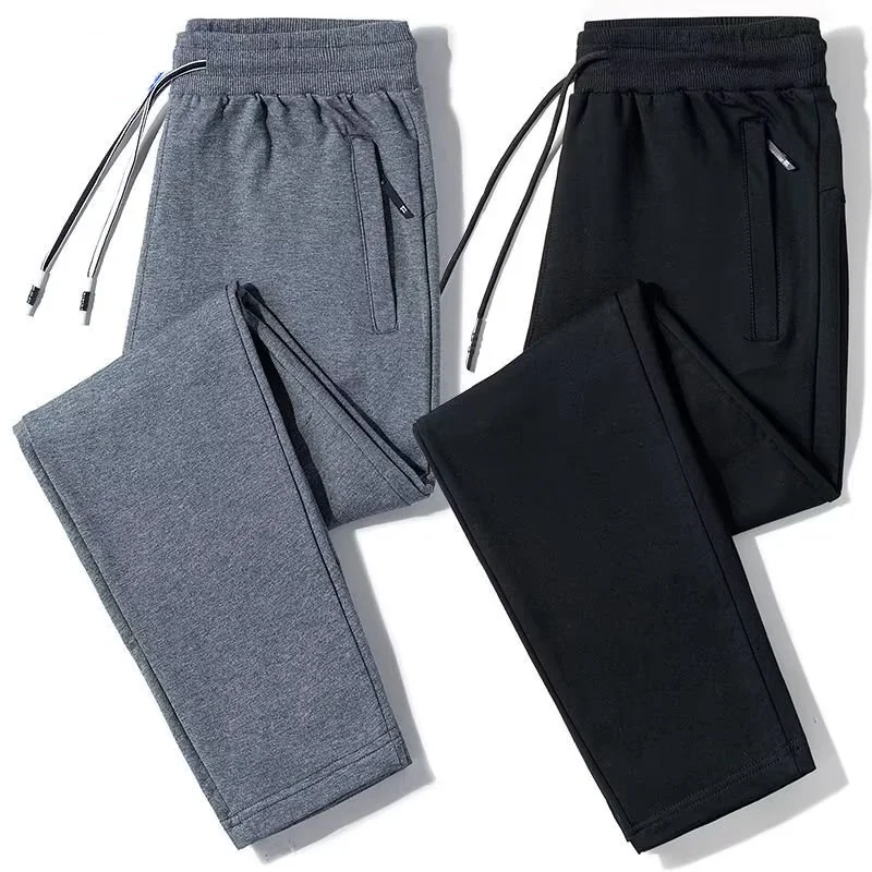Women's Casual Straight Leg Pants Elastic Loose Fit Spring Autumn Trendy Sweatpants Large Size Cuffed Outdoor Sports Long Tro...