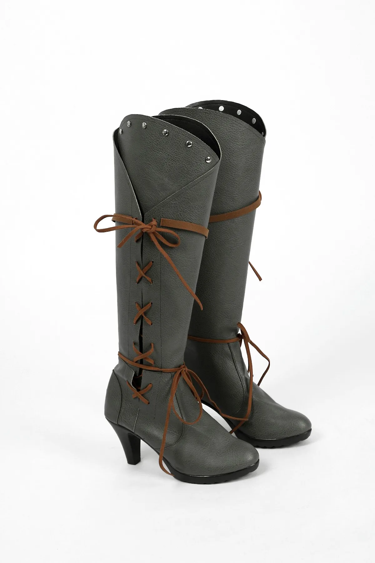 Ciri Cosplay Cirilla Yennefer Shoes Boots Halloween Carnival Parrty