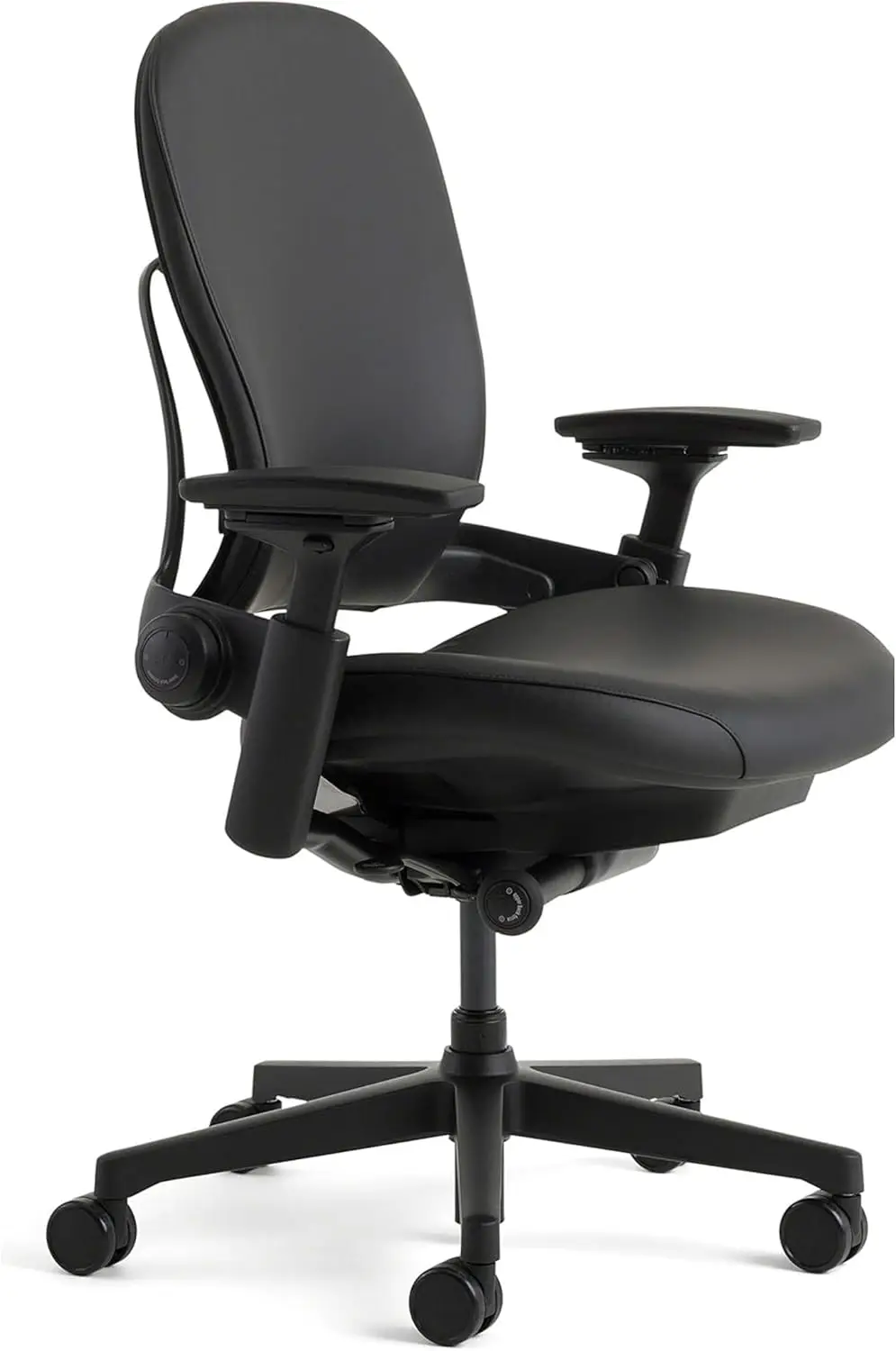 Office Chair - Ergonomic Work Chair with Wheels for Carpet Flooring - Work Chair Supports Unique Body Shape - with Natural Glide