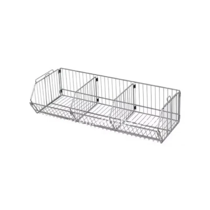 Wire Basket for Garage Storage Racks - Environmentally Adjustable Portable Tool Storage