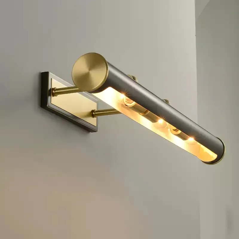 Everbright Store 2026 New Wall Photo Light Bathroom Mirror Headlight Painting Front Fill Light Perforated Mirror Cabinet Porch