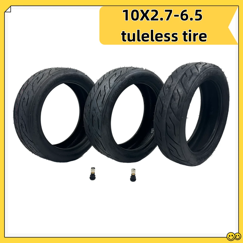 

10*2.7-6.5 Tubeless Tires 10x2.70-6.5 Vacuum Thickening and Wear Resistance Tyre Electric Scooter Balance Car Parts