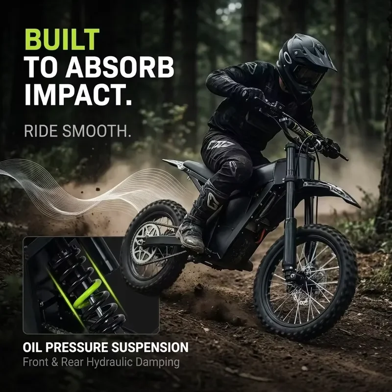 STROVAN US Stock 5-7 Day 48V 3200W Peak Mid-Drive Oil Shock 80km Range Adult Light Bee X Electric Bike E Bike