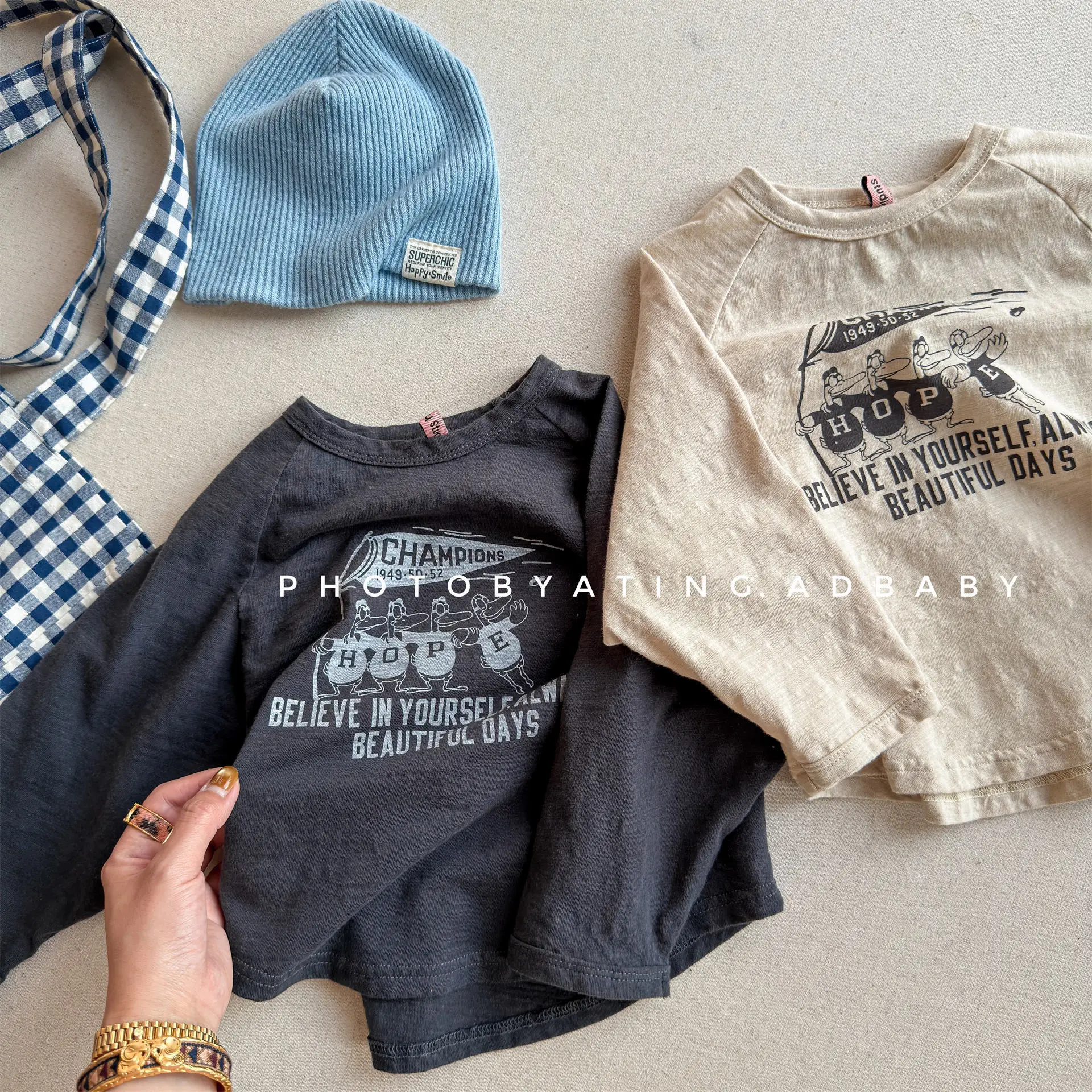 

2026 Spring New Children Long Sleeve T Shirts Boys Girls Vintage Print Tops Baby Cotton Tee Kids Casual T Shirt Toddler Clothes