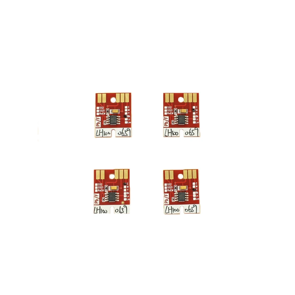 (BK C M Y WH WH) LH100 spc 0659 Permanent chip for Mimaki UJF-3042 UJF-6042 SPC 0659 Printer LH-100 UV chip Auto Reset Chip