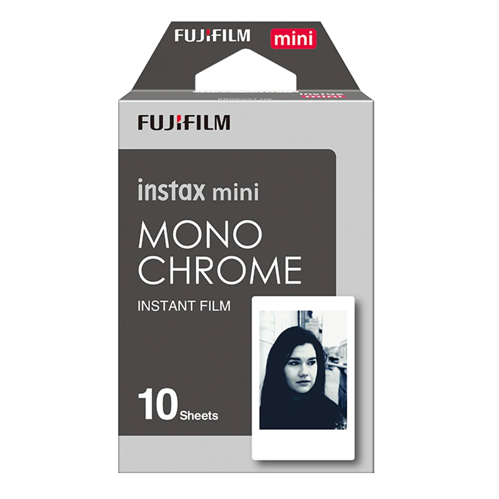 Fujifilm instax mini monochrome mono film für fuji instant mini 12 11 9 8 70 40 neo 90 25 kamera teilen sich SP-1 SP-2 evo drucker