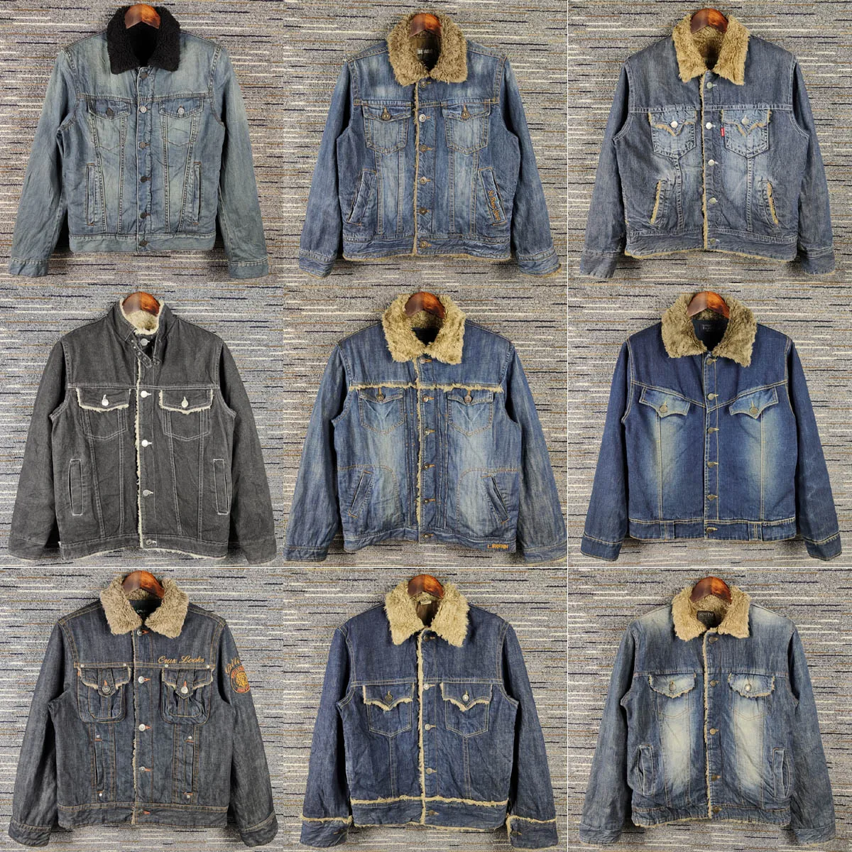 

Мужская джинсовая куртка Thiened в винтажном корейском стиле, повседневная теплая зимняя куртка, удлиненная, из хлопка, приталенная, модель N7