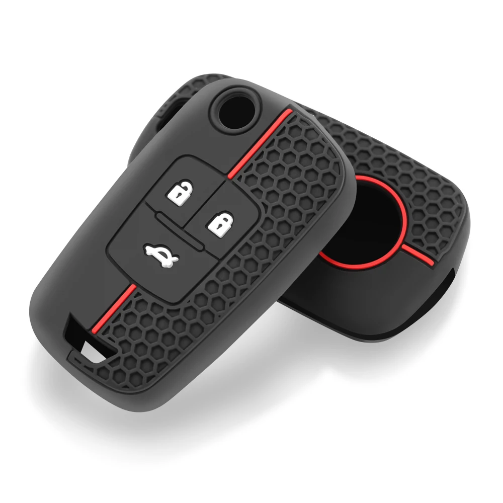 New Car Flip Key Case Cover Shell for Chevrolet Cruze Aveo Trax Sail Malibu Captiva Opel Vauxhall Astra J Corsa Insignia Mokka view 5