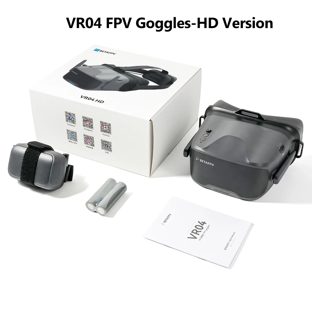 BETAFPV VR04 gafas FPV-versión analógica 800*480px HD LCD de alto