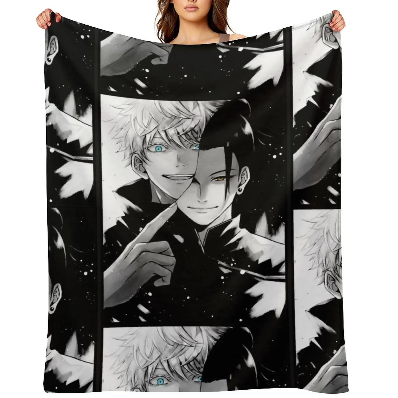 

Gojo And Geto Classic Throw Blanket for babies Luxury Designer valentine gift ideas sofa bed Blankets