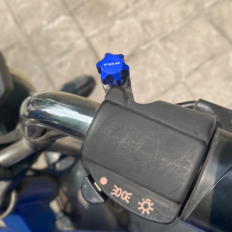 New Mototcycle M10*1.25 Mirror Hole Plug Screw For YAMAHA TDM850 TDM900 TDM 850 900 All Years CNC Accessories Mirror Hole Screw