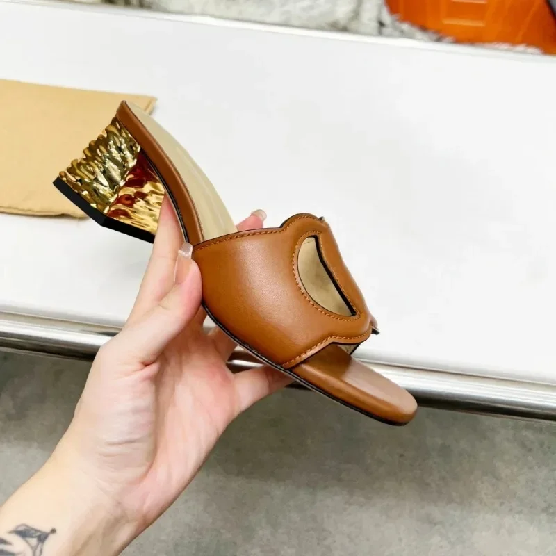 شباشب مسطحة جلدية متعددة الوظائف للنساء ، صنادل مريحة وغير رسمية ، صنادل مدببة ، أحجام 35-43