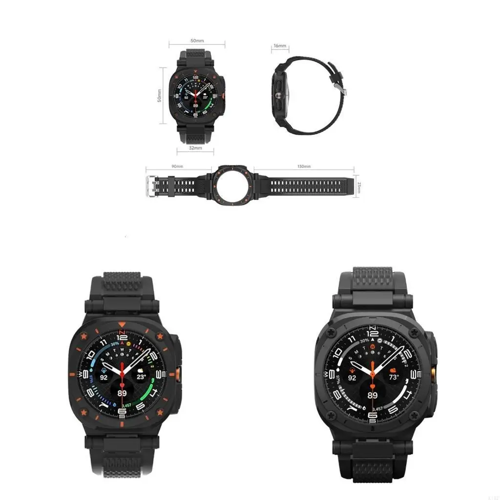 

Ремни для браслета и обложка для просмотра 47 -мм Quick Band Shell Shell Showproper Bracelets Band лента ленты k1kf