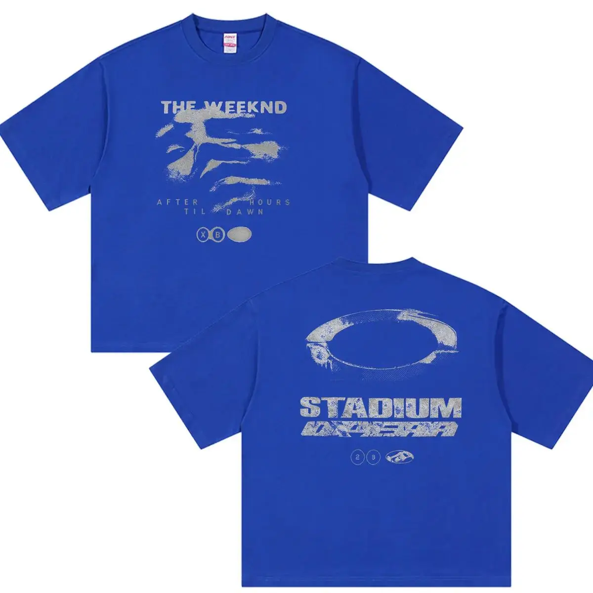Hip Hop Pop Fashion T Shirt The Weeknd After Hours Til Dawn Stadium European Tour 2026 T-Shirt Y2k Streetwear Casual Loose Tees