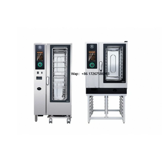 

High Performance Commercial Combi Oven Quick Heat up Accurate Low High Temp Cooking and Seamless Integration with Kitchen