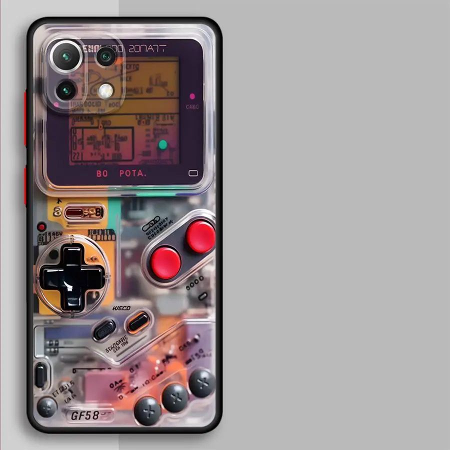 เกมคอนโซลเคสโทรศัพท์สําหรับXiaomi Redmi 12C 13C K40 Pro A4 10A 12 9A 14C 9T 10C A1 A2 Plusหมายเหตุ 7 8 9 นุ่ม