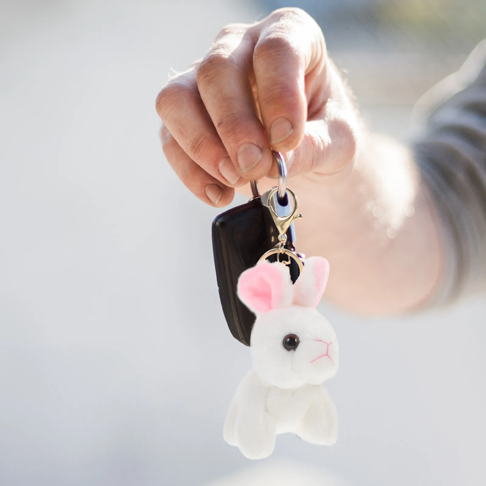 

Эстетичные милые брелоки-зайчики для девочек, мультяшные подвески для рюкзаков