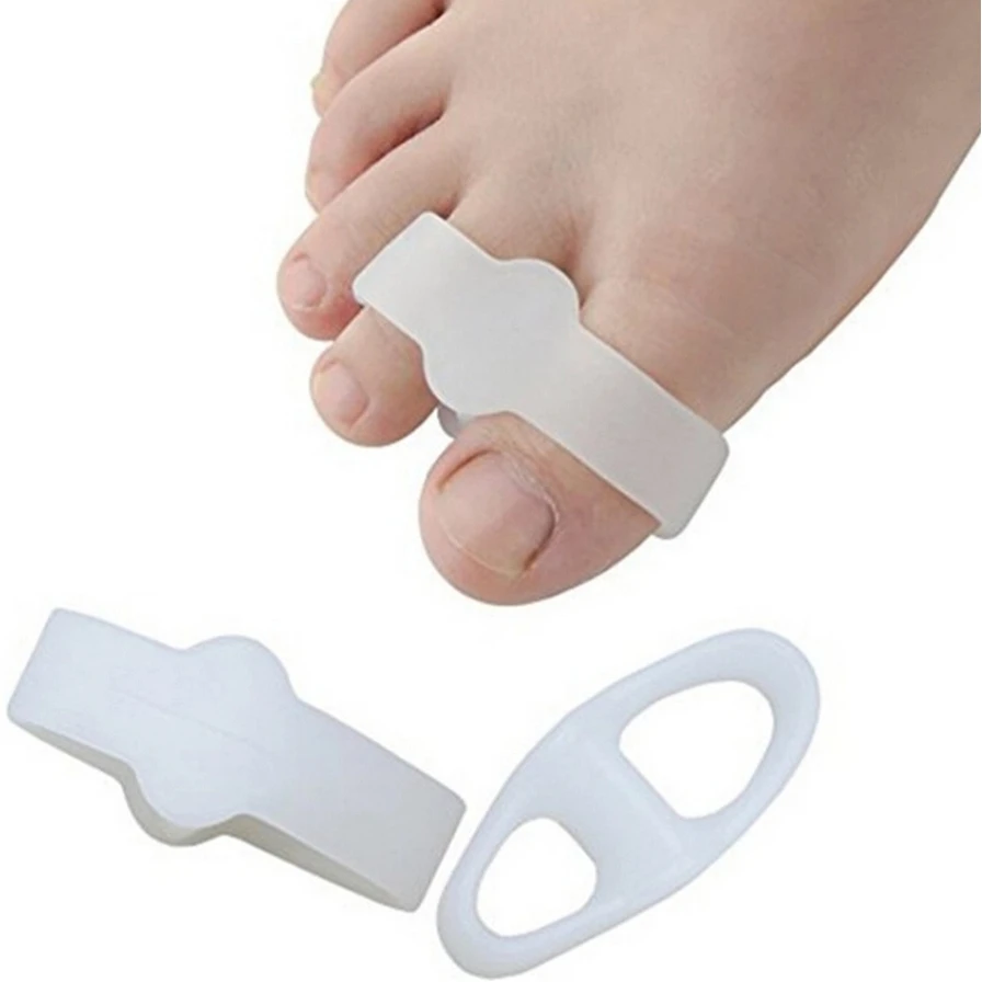 

2pcs Silicone Gel Toe Straightener Separator Bunion Corrector Pain Relief