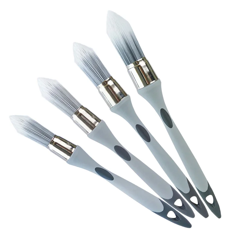 

AB41-For Touch Up Paint Brush Trim Edge Painting Tool Small Paint Brush For Corner Sash,Baseboard, 4 Pack