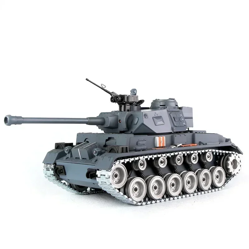 Hot 2024 Rc Dll827 1/18 Germany Lll Metal Tank Remote Control Model Tracked Off-road Climbing Car Toys Children Birthday Gifts