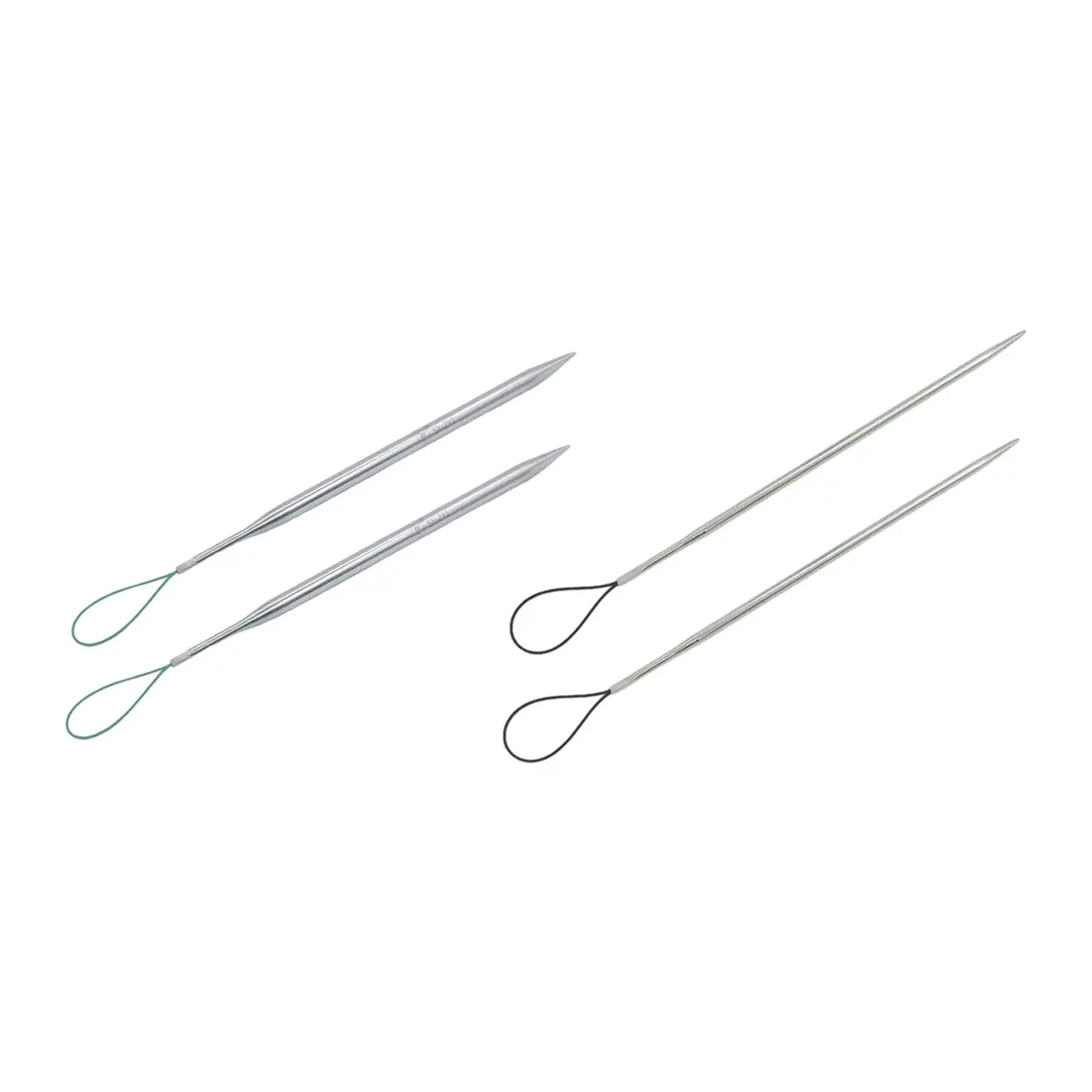 Waist Band Insert Drawstring Threader Stainless Steel Bodkin Tool for Pants Shorts Hoodie Jacket Rope Replacement