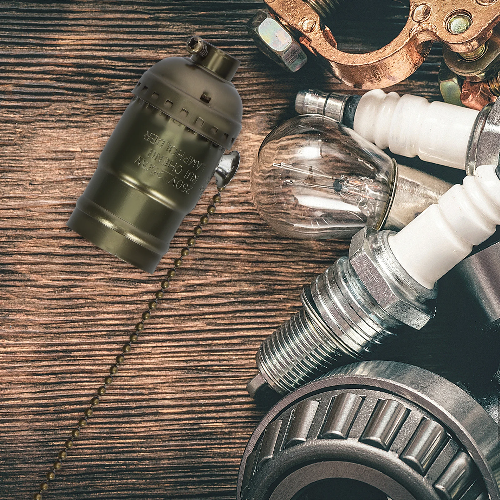 

Light Socket Adapter E27 Bulb Holder Base for Lamp Rewire Kit Outdoor Indoor Lighting Fixtures Wear-Resistant Lamp Parts