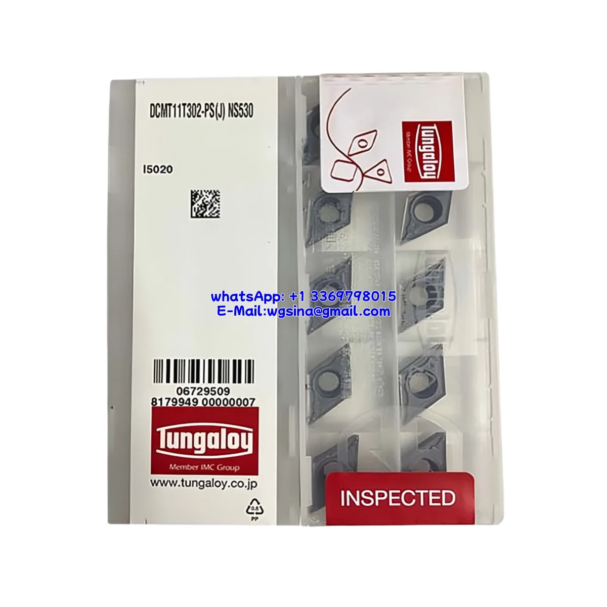 

100% Original DCMT DCMT11 DCMT11T3 08 -PS(J) NS530 Turning Inserts
