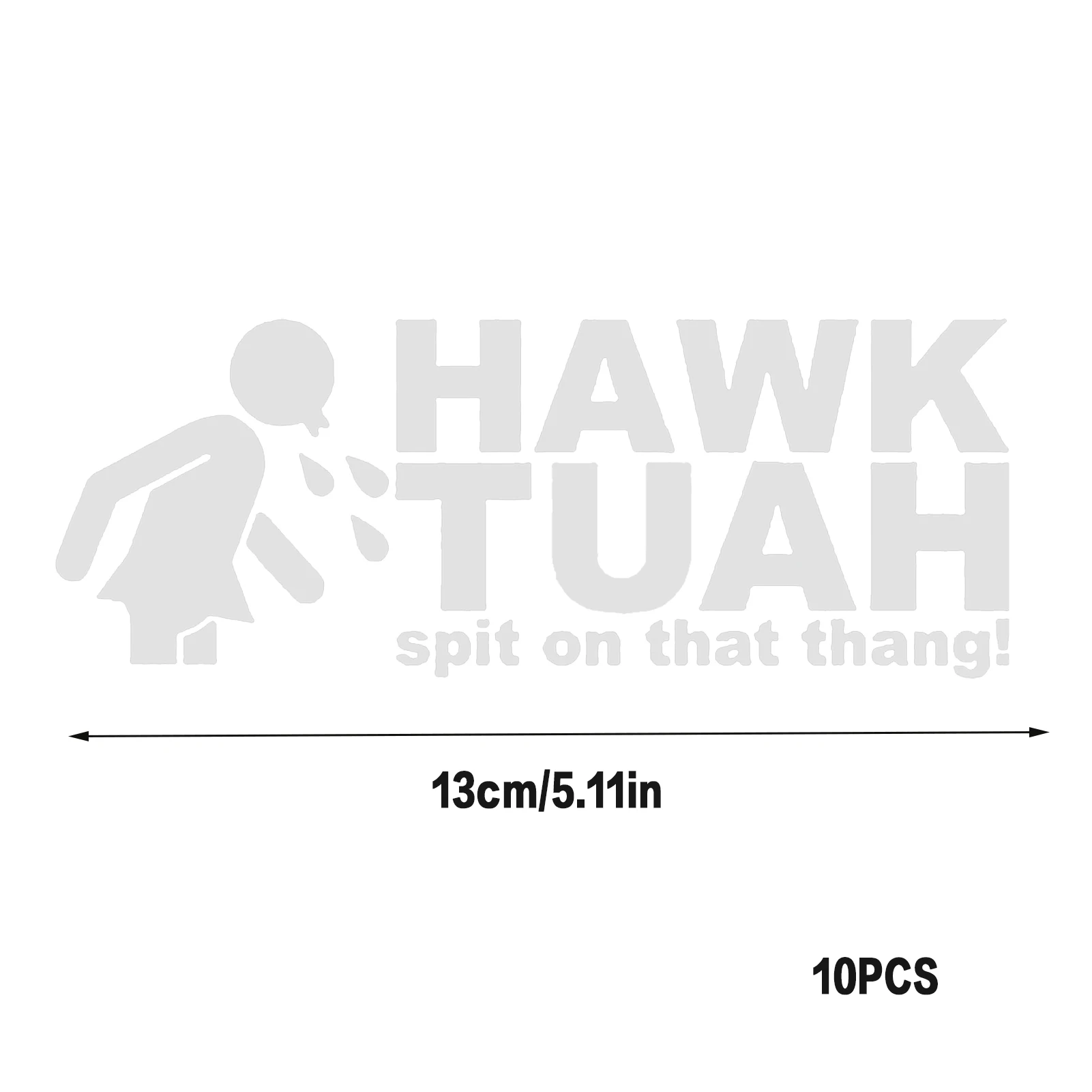 Spuug Op Die Sticker Sticker Presidentskandidaat Parodiesticker Voor Prank Gag Cadeau Idee Sticker Auto