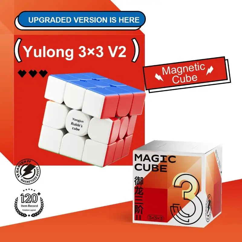 Professional Magnetic 3x3x3 Speed Cube Puzzle Toy Engaging Educational Tool for Competitive Puzzles