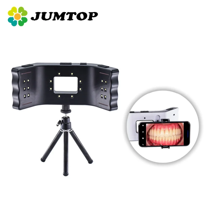 JUMTOP Dental Oral Filling Lamp Mobile Flash Light Photography Oral Filling Orthodontics Equipment