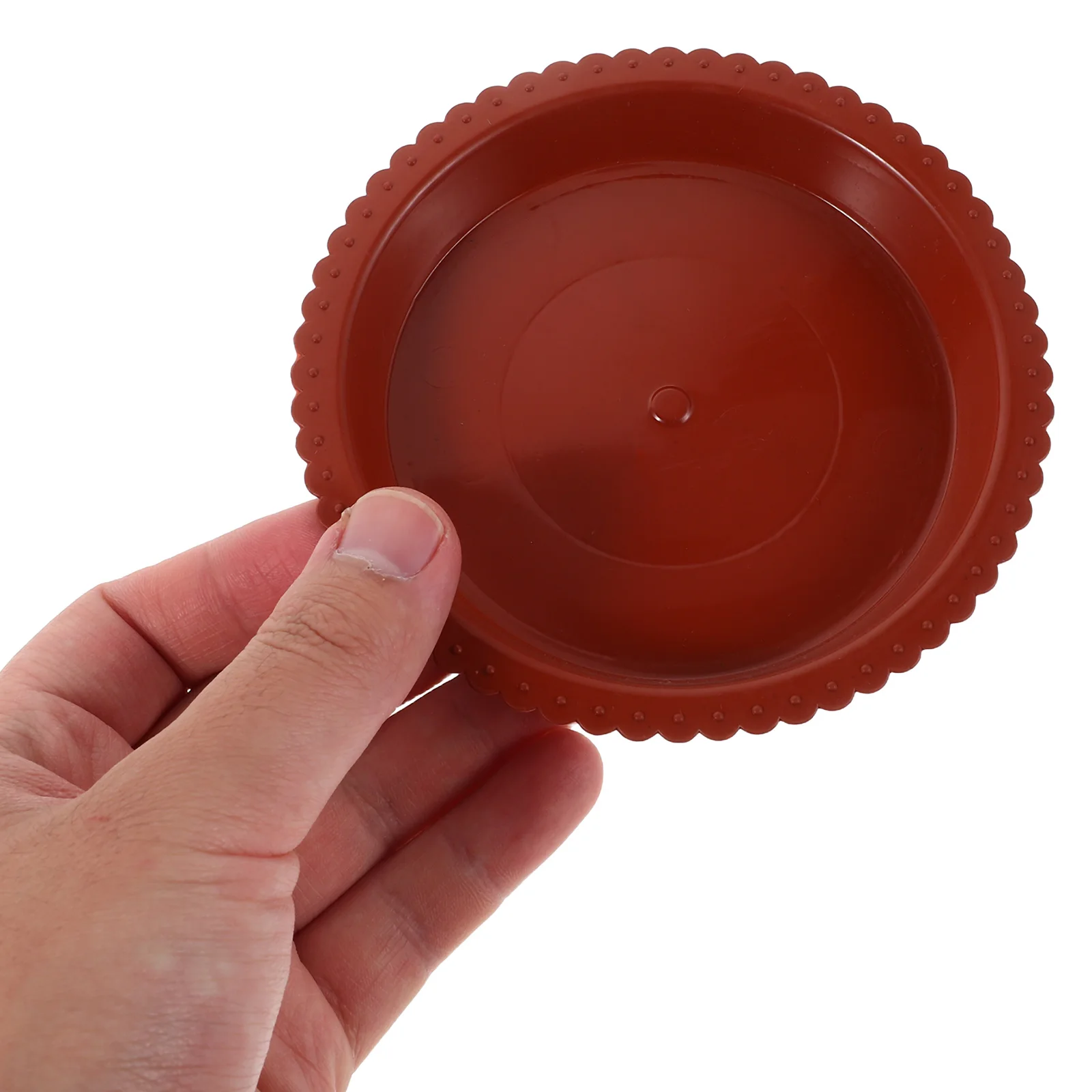 

24 Pcs Flower Pot Tray Drainage Trays Planter Base Indoor Nursery Saucer Flowerpot Drip