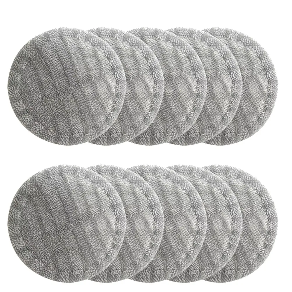 

IDS-10 Pcs Microfiber Mop Cloth for Dyson V7 V8 V10 V11 Wet Dry Electric Mop Head Brush Mopping Pad Vacuum Cleaner Parts