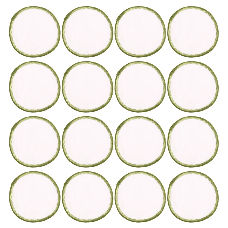 FZFZ Reusable Bamboo Makeup Remover Pads - Ultra-Soft, Eco-Friendly, Gift Set With Vegan Bamboo Barrel