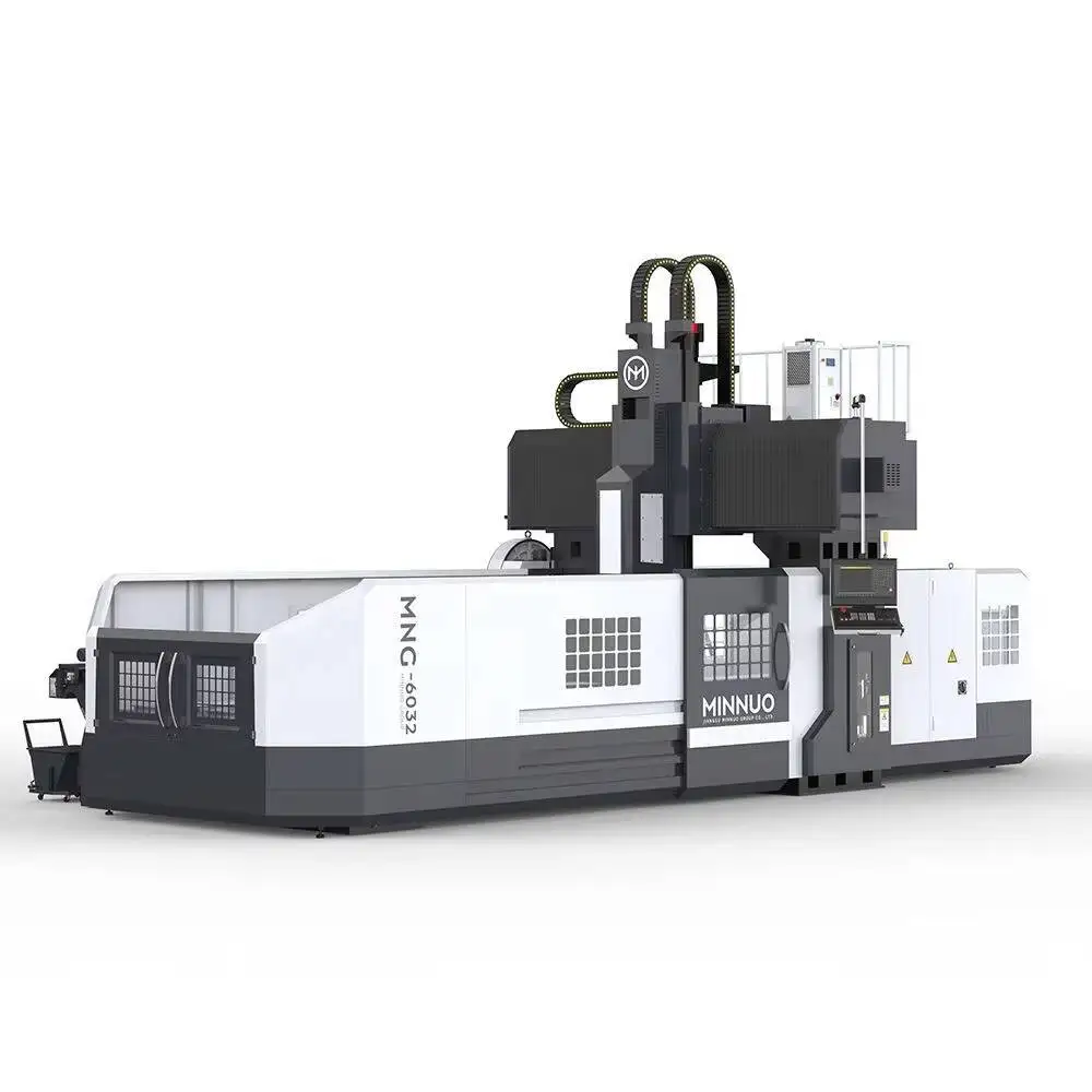 Mng-6032 جديد جودة عالية عمود مزدوج العملاقة CNC طحن هاين الأسعار 5 محور VMC مركز التسليح