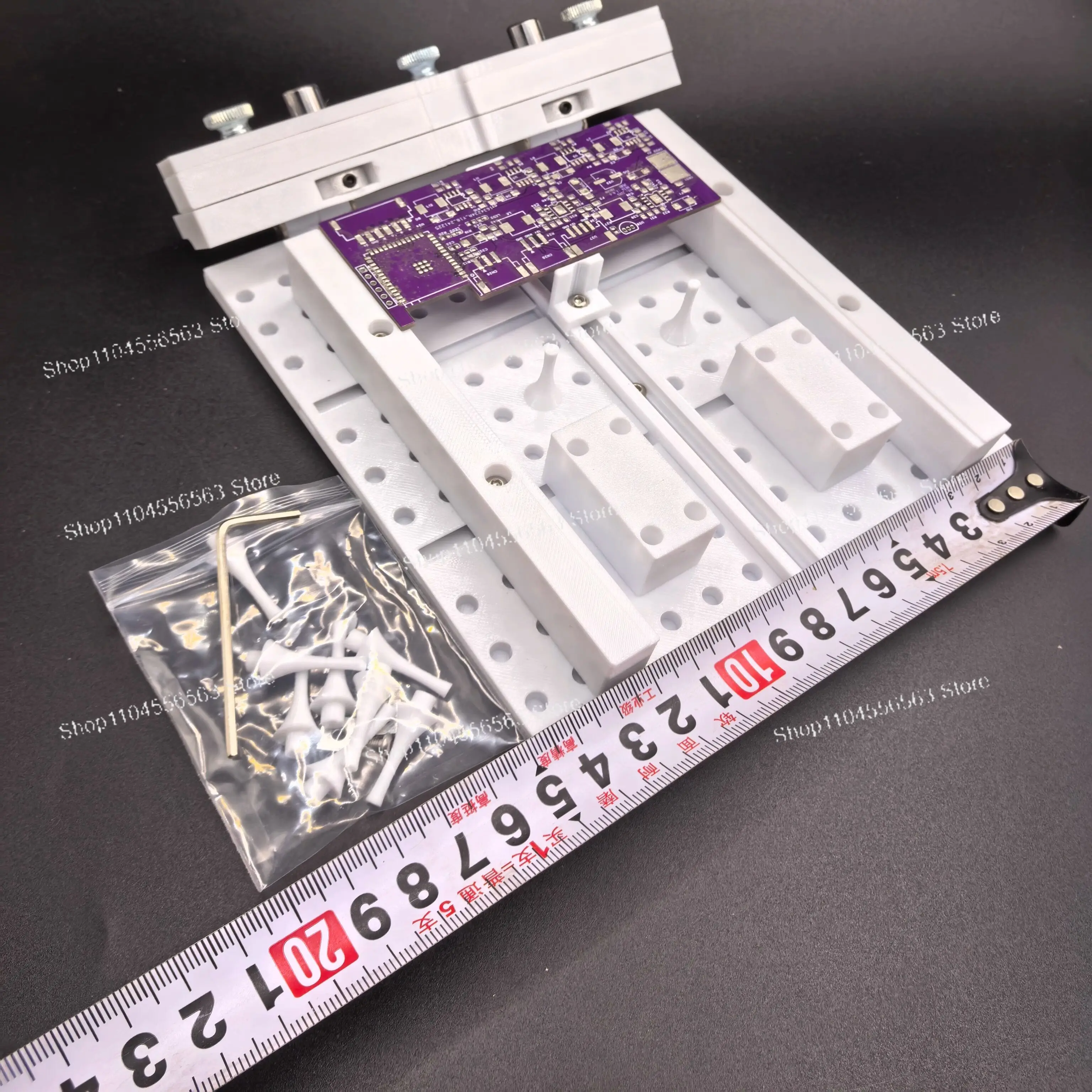 SMT Solder Paste Stencil Printer for PCB Assembly, Precision Manual Steel Mesh and Sheet Printing Screen Printer Tool