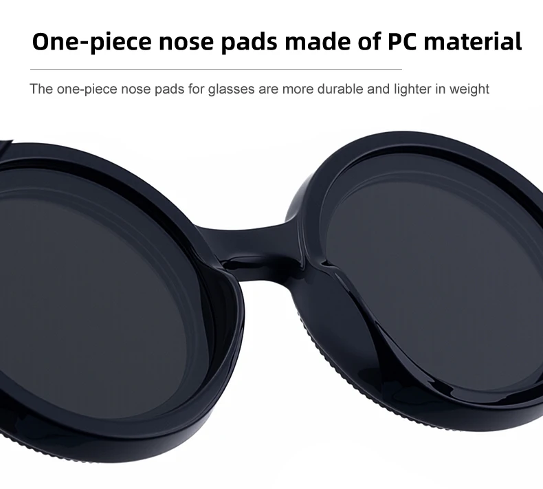 Polarisierte ND9 Verstellbare Dimm-Sonnenbrille für Herren 2026 Trendige Punk Runde Sonnenbrille UV400 Outdoor-Schutz Anglerbrille mit Filter – Detail 10