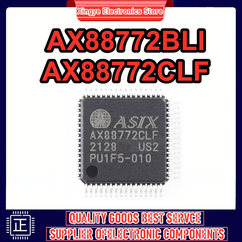 

5 шт. AX88772 AX88772BLI AX88772CLF QFP-64 IC чипсет новый на складе