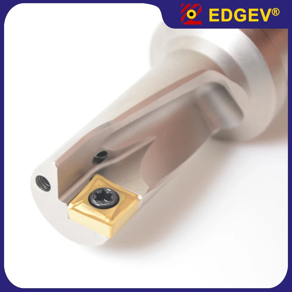 

EDGEV TCAP Single Edge Integrated Multifunction U Drill Bit,08R,10R,12R,14R,16R,20R,2D,2.25D,3.25D,Turning Drilling Boring Tools