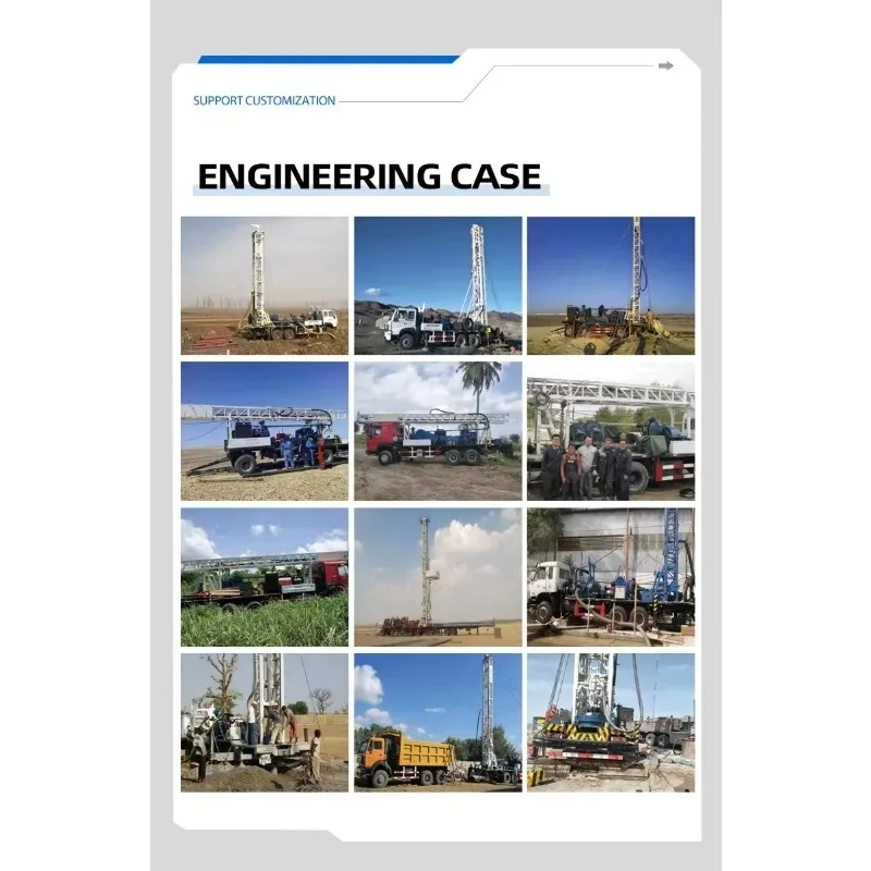 YG Customized 540hp Water Well Drilling Rig Truck Mounted Borehole Machine Deep Drilling Disc Drill Rig For Rapid Geological Pro
