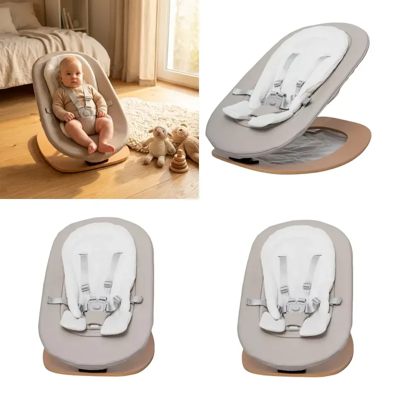 for Unisex  Rocking Chair Rotates 360 Degrees Newborn Comfort Smart Soother