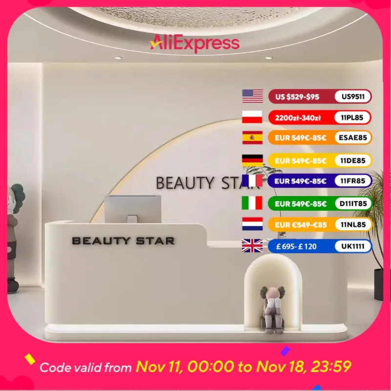 

Hotels Counter Reception Desks Display Aesthetics Luxury Modern Reception Desks Business Design Empfang Theke Office Furniture