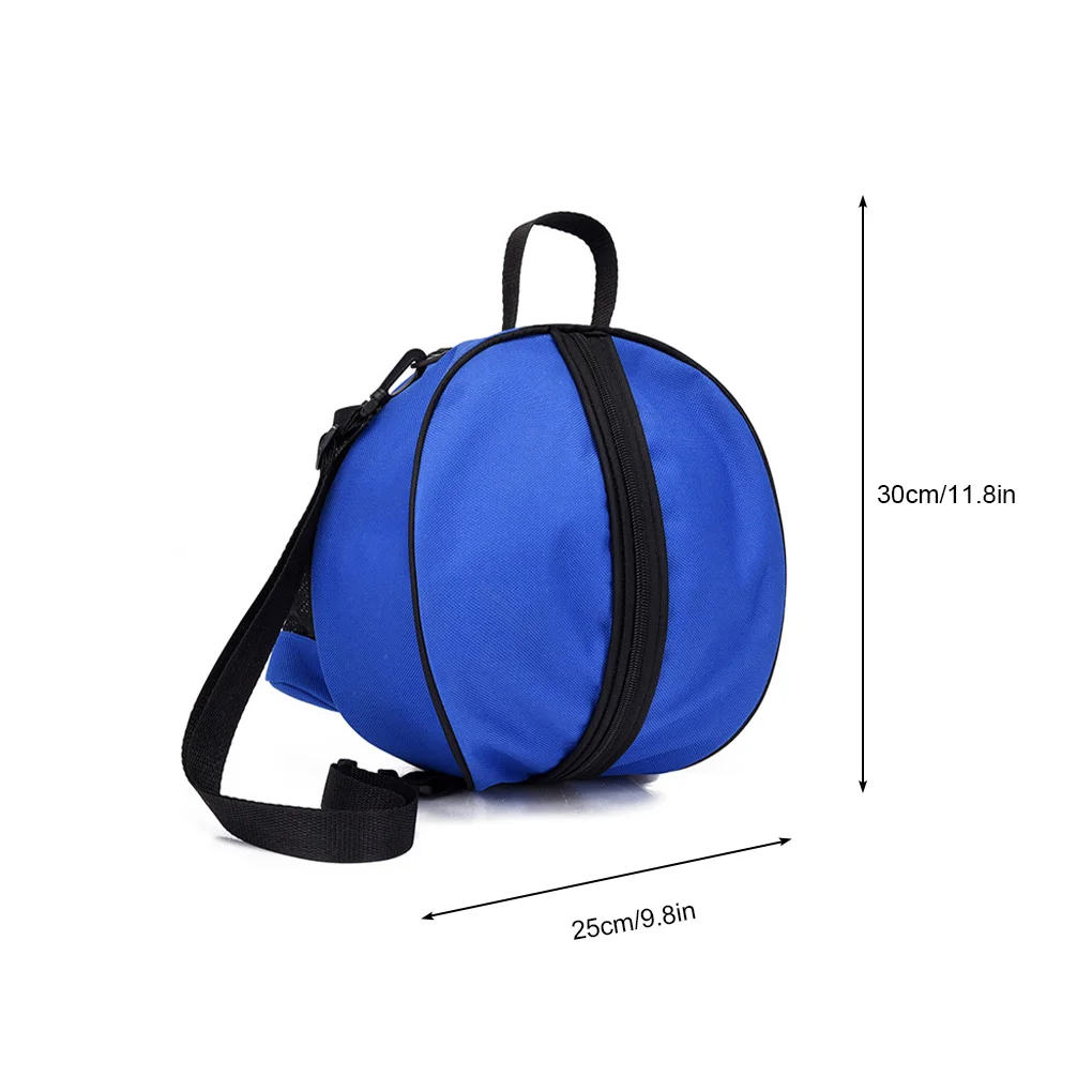 حقيبة ظهر لكرة السلة، حقيبة كرة قدم محمولة، حقيبة جيب للتدريب باللون الأزرق