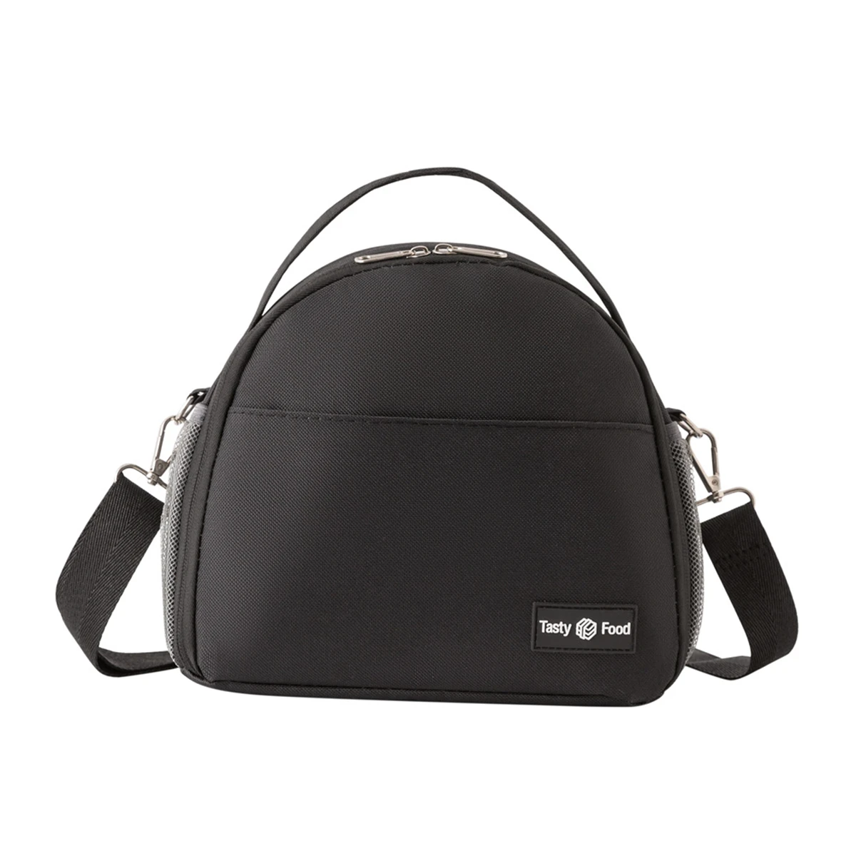 

Adjustable Shoulder Strap Light Red Insulated Lunch Bag Easy To Clean Flexible Carry Options Hands-Free Carrying