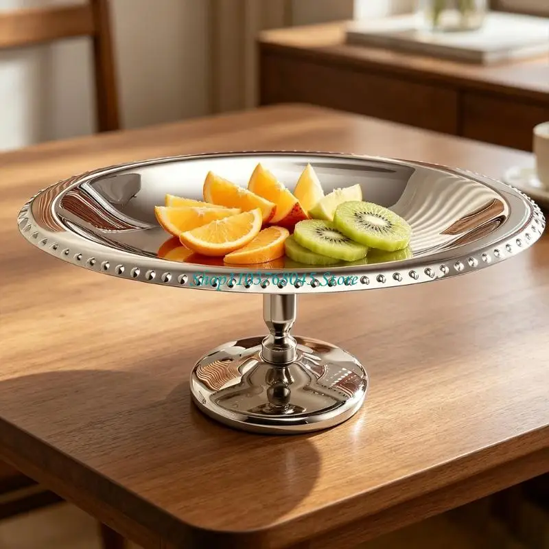 R53F Creative High Foot 304 Stainless Steel Dessert Cup For Parties And Event