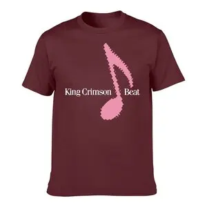 King Crimson Men'S Beat T Shirt heavyweight T Shirt summer
